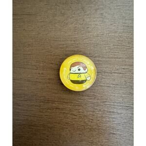 *Handmade Magnet* The Woobles Star Trek Captain Kirk Collectible Sticker Magnet